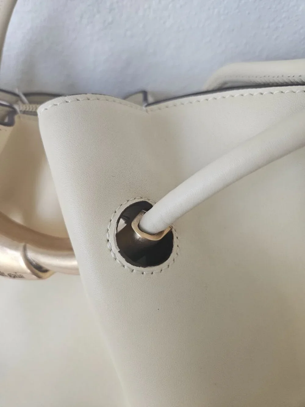 Cult Gaia Asa Shoulder Tote Burro Light Yellow Bag